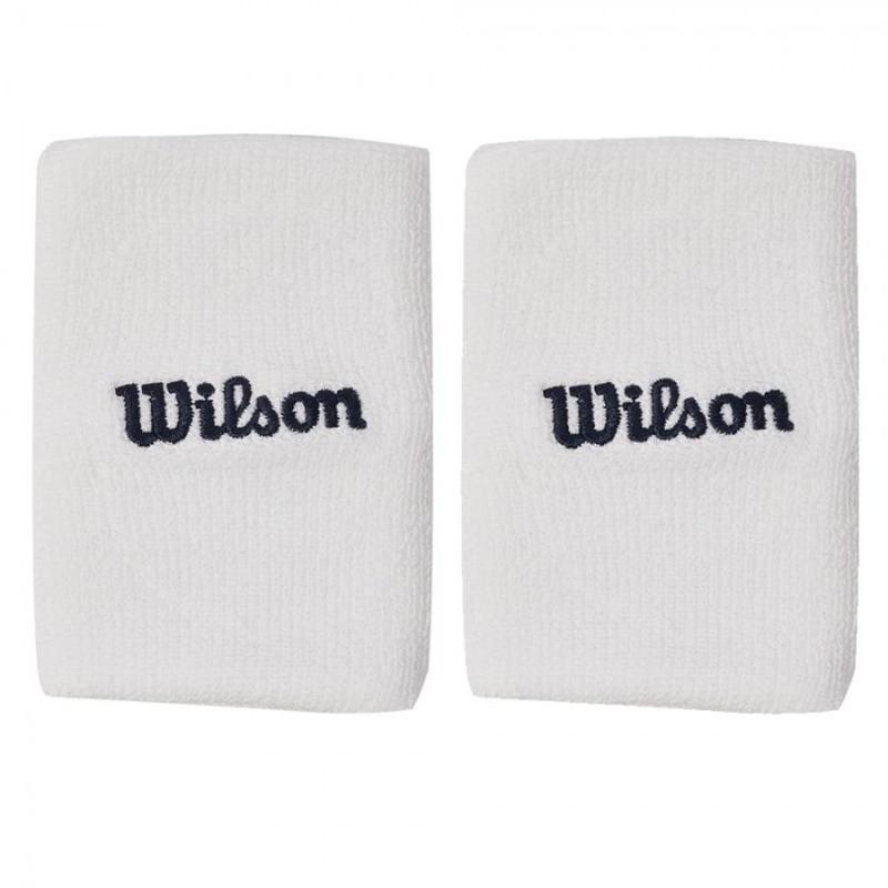 MuÃ±equeras Wilson Wide Terry Blanco 2 Unidades