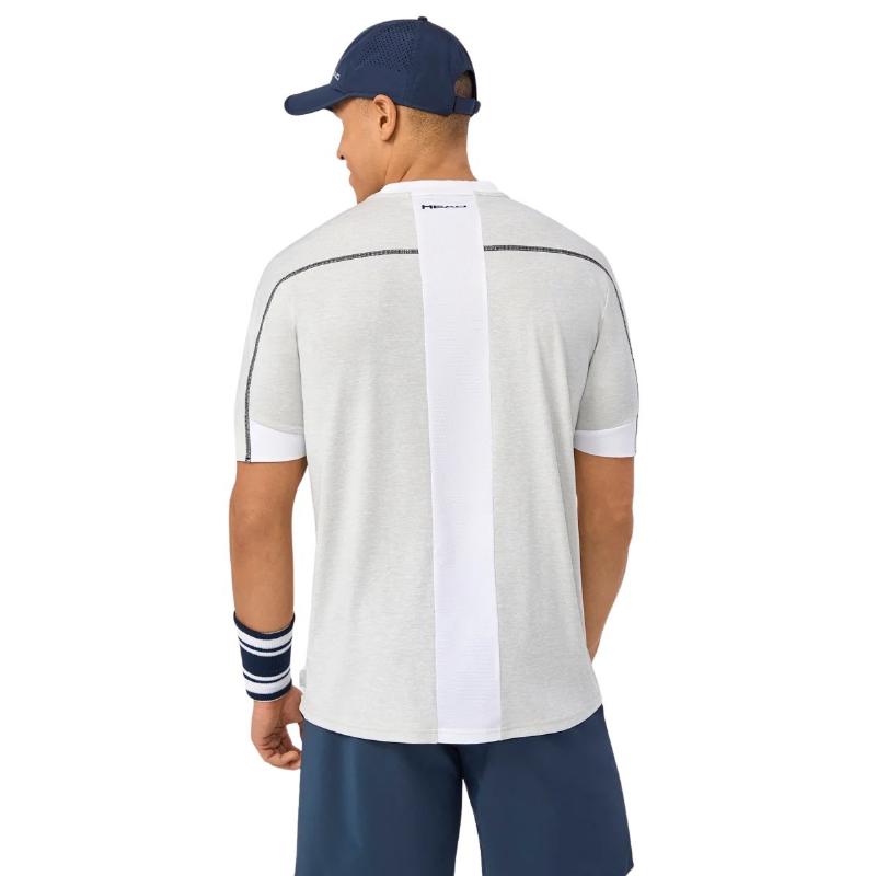 Polo Head Play Tech Gris Claro
