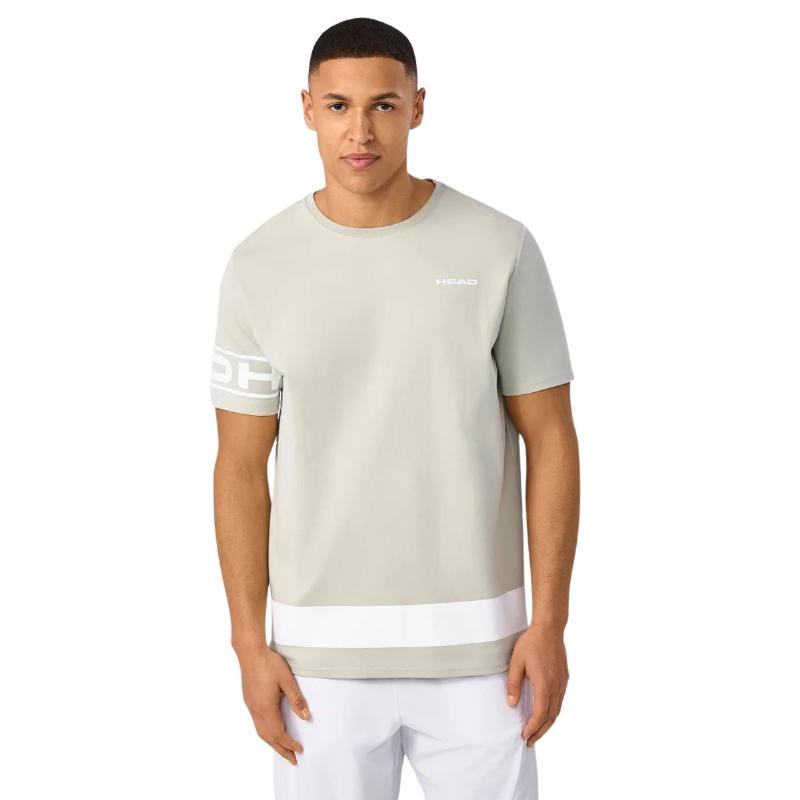Camiseta Head Pro Player Gris Claro
