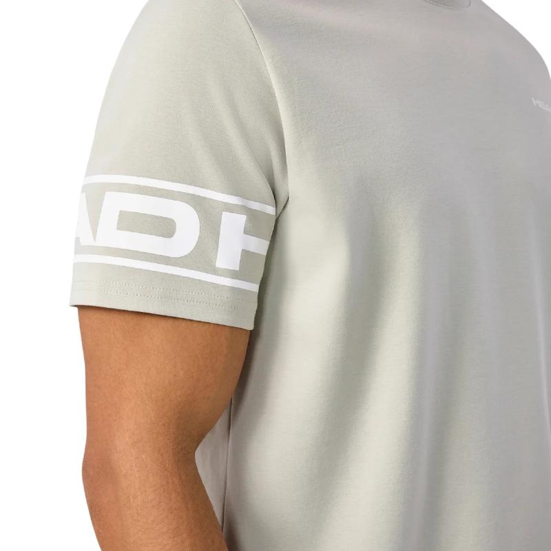 Camiseta Head Pro Player Gris Claro
