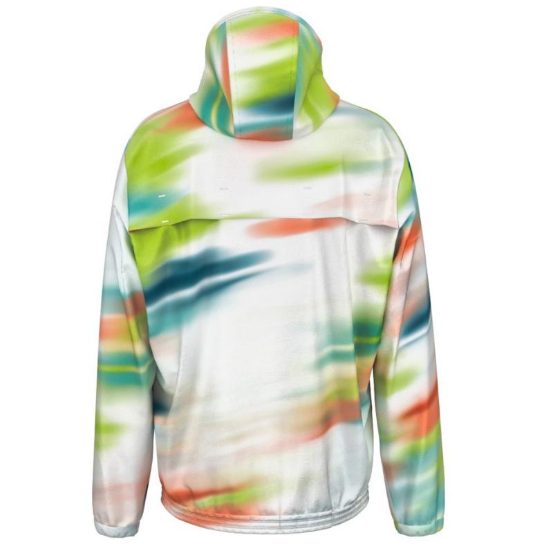 Chaqueta Head Blur Print Mujer