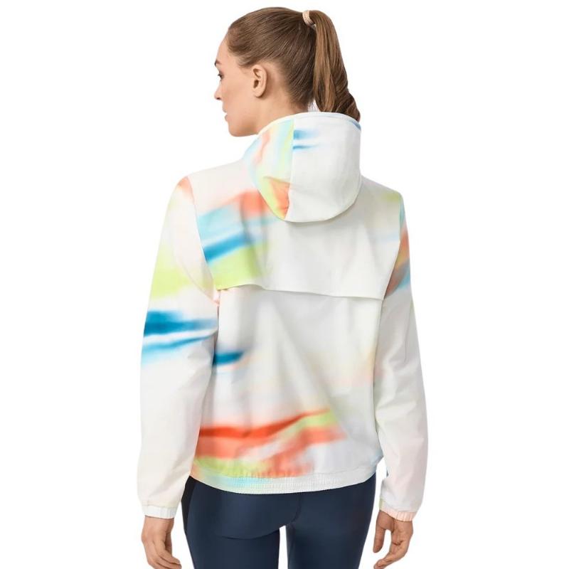 Chaqueta Head Blur Print Mujer