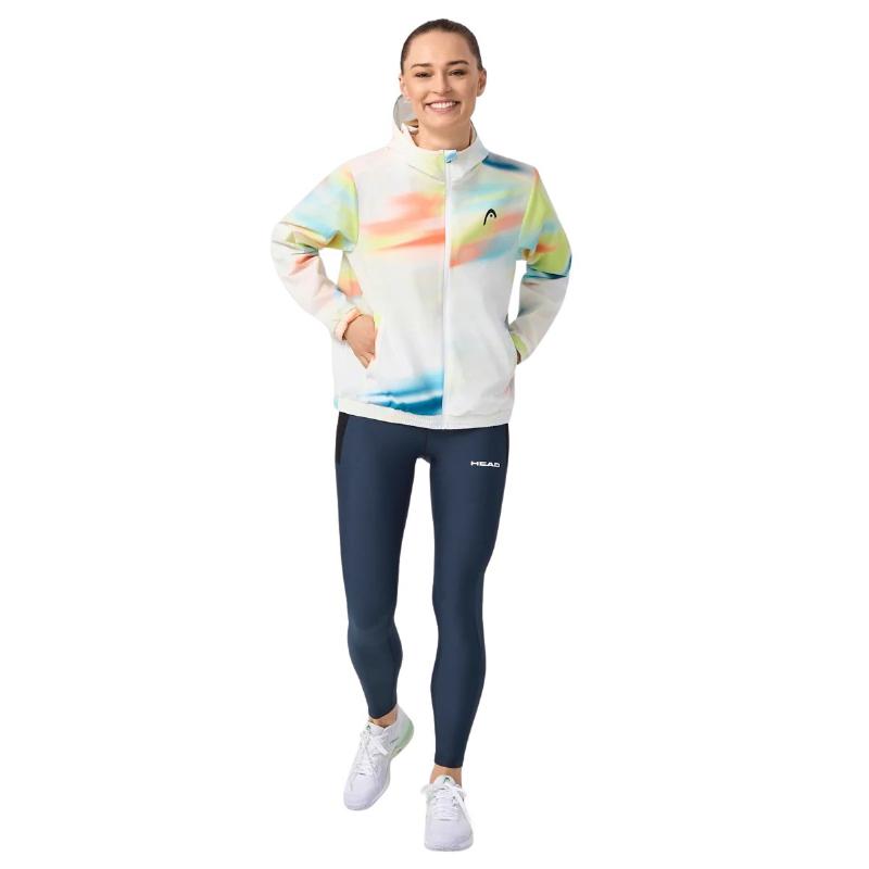 Chaqueta Head Blur Print Mujer