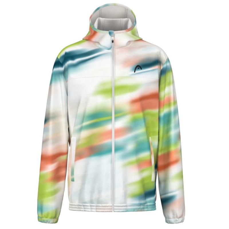 Chaqueta Head Blur Print Mujer