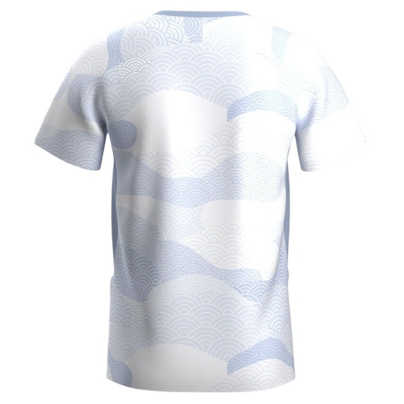 Camiseta Joma Challenge Azul Blanco