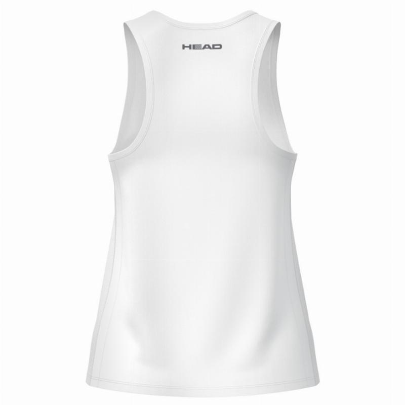 Camiseta Head Club 25 Blanco Junior