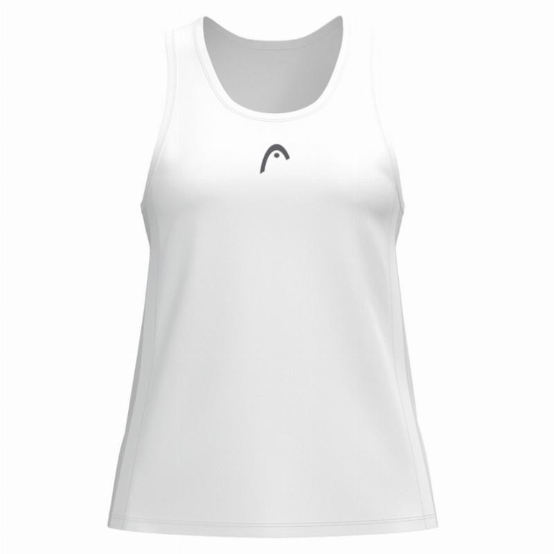 Camiseta Head Club 25 Blanco Junior