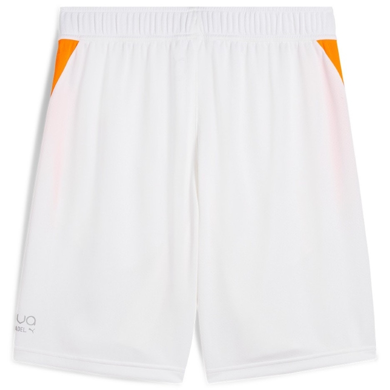 Short Puma Individual Blanco Naranja