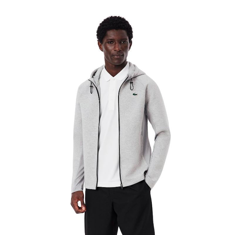 Chaqueta Lacoste Sport Gris Claro