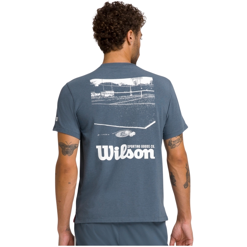 Camiseta Wilson Easy Street Azul