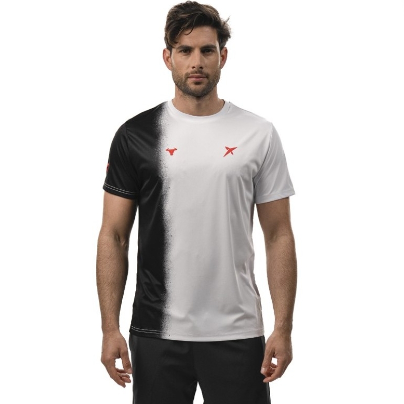 Camiseta Drop Shot Lucas Campagnolo Cosmo Blanco