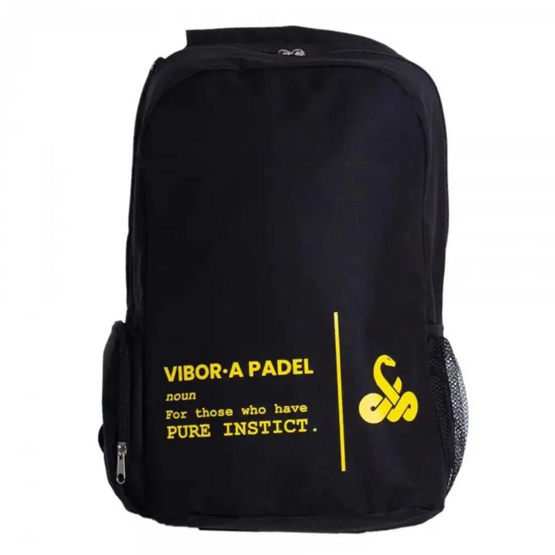 Mochila Vibora Lantra Negro Amarillo