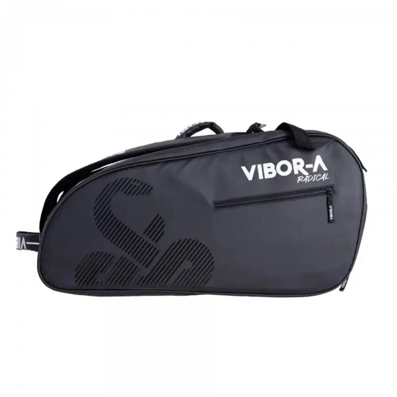 Paletero Vibora Radical Negro Plata