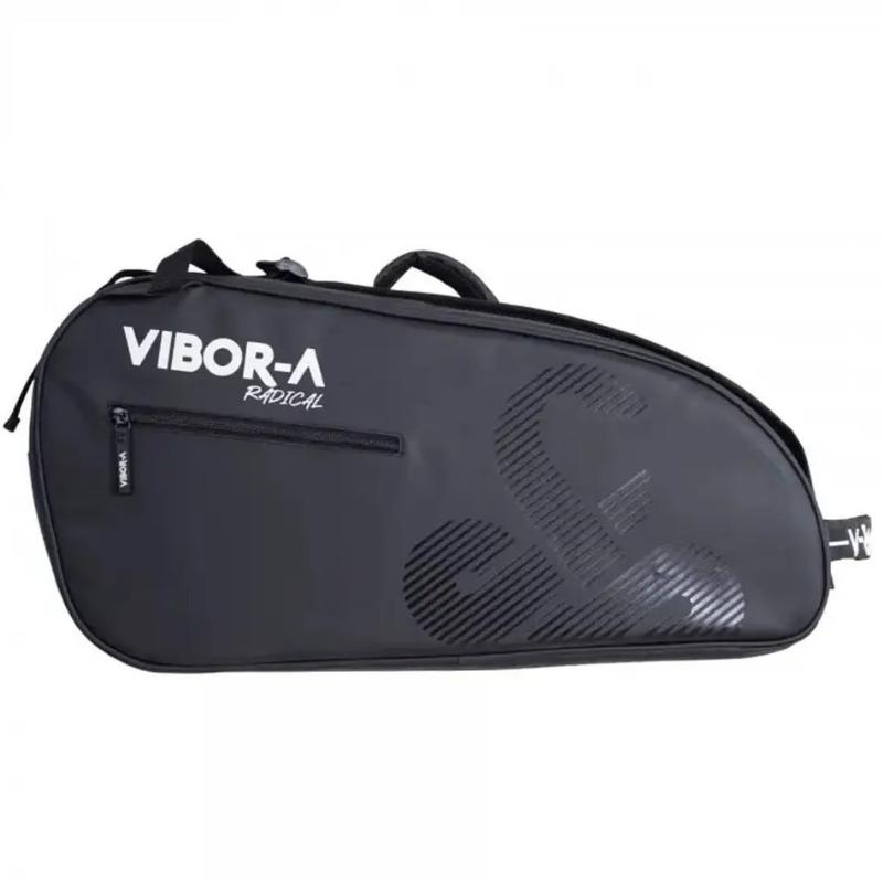 Paletero Vibora Radical Negro Plata