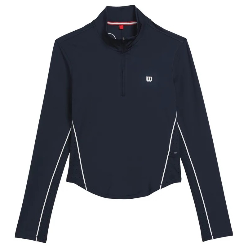 Sudadera Wilson Brentwood Azul Marino Mujer