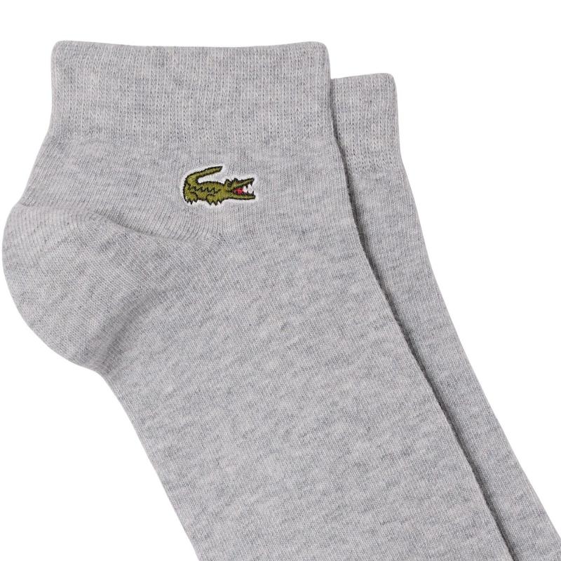 Calcetines Lacoste Sport Corte Bajo Negro Marino Blanco 3 Pares