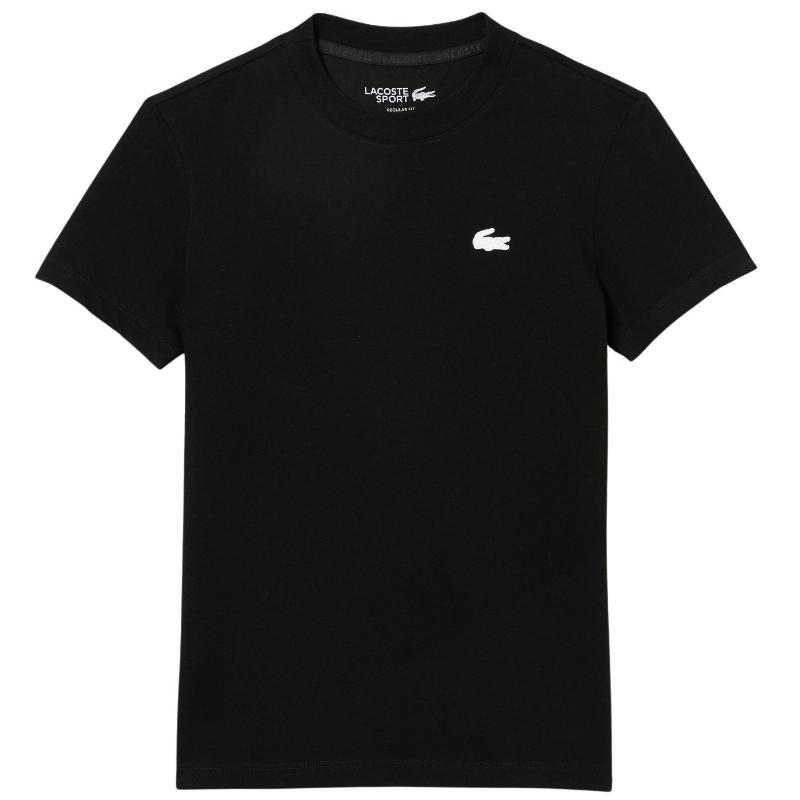 Camiseta Lacoste Sport Negro Mujer