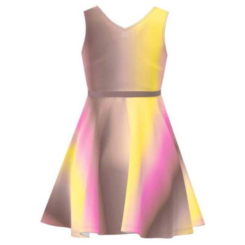 Vestido Bidi Badu Spectrum Marron Amarillo