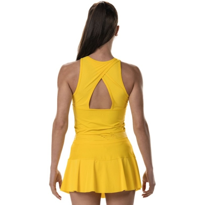 Camiseta Drop Shot Sol Amarillo