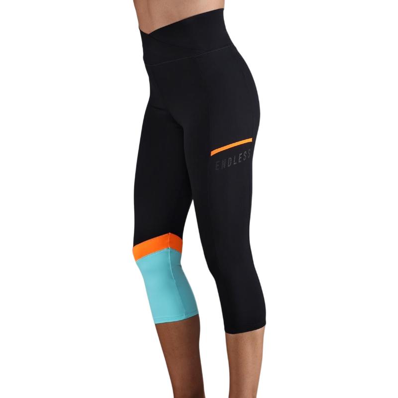 Mallas Endless Line Pocket HW Negro Aqua
