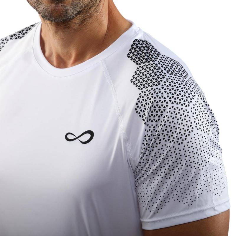 Camiseta Endless Feisty Hexagon Blanco