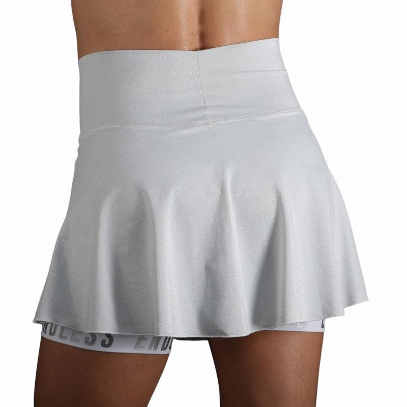 Falda Endless Chill Plata