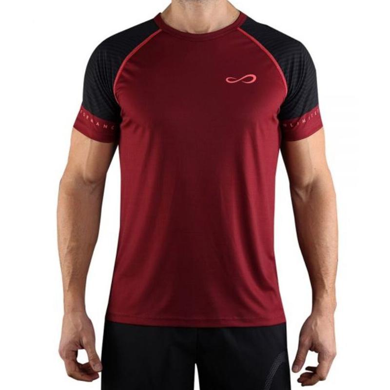 Camiseta Endless Feisty Sleeves Vino