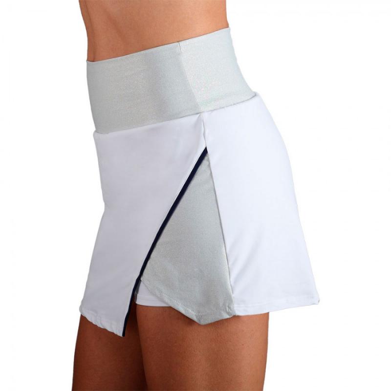Falda Endless Zephyr Blanco Plata