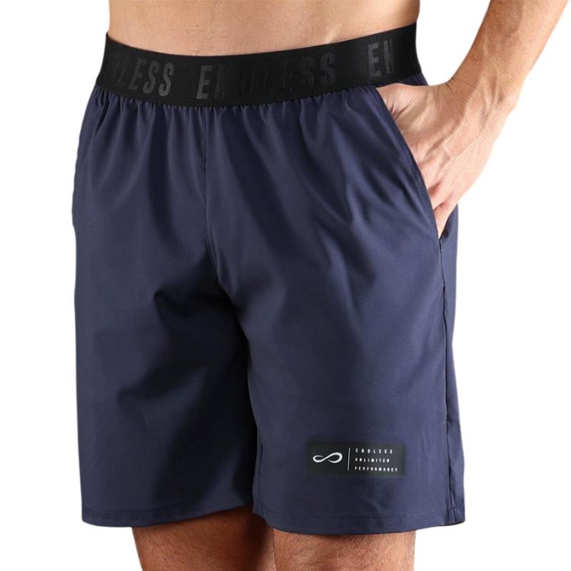 Short Endless Ace Iconic Azul Marino