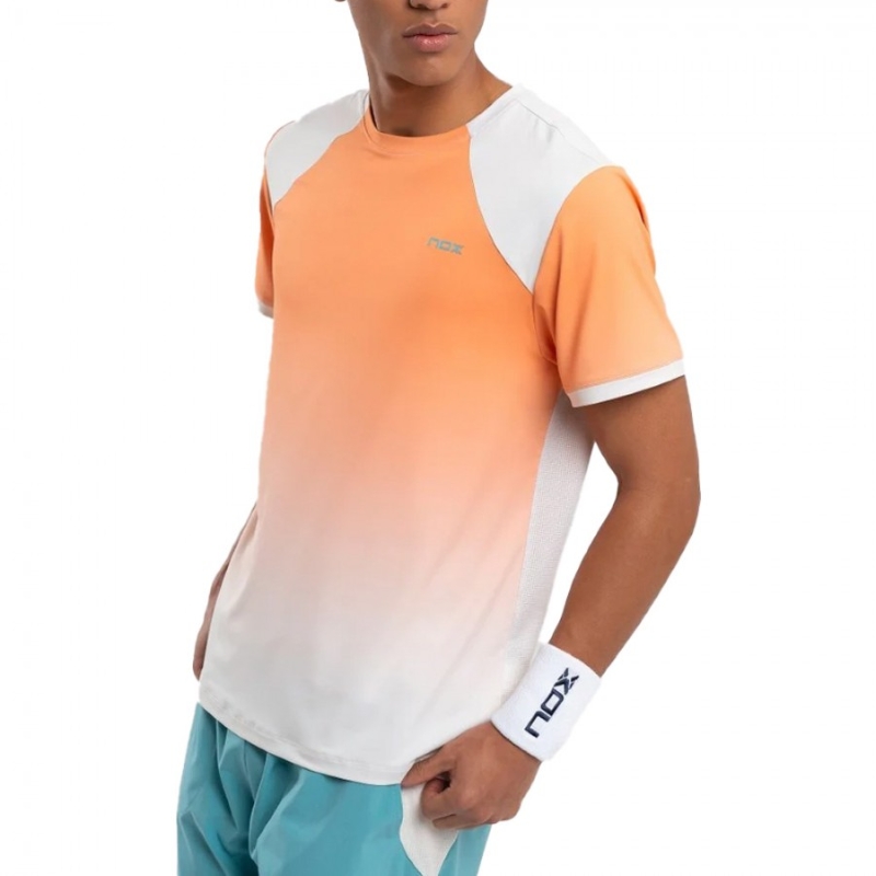 Camiseta Nox Pro Naranja Degradado