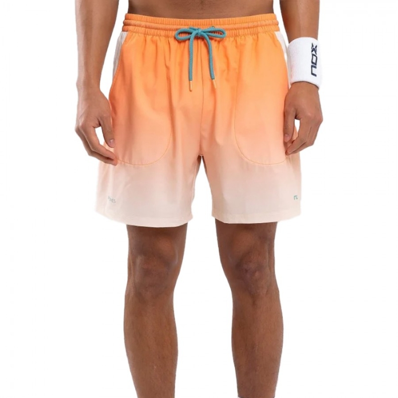 Short Nox Pro Naranja Degradado