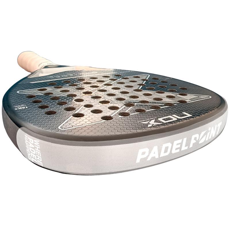 Protector PadelPoint Transparente Rugoso Logo Big