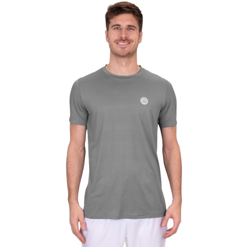 Camiseta Bidi Badu Crew Gris Blanco