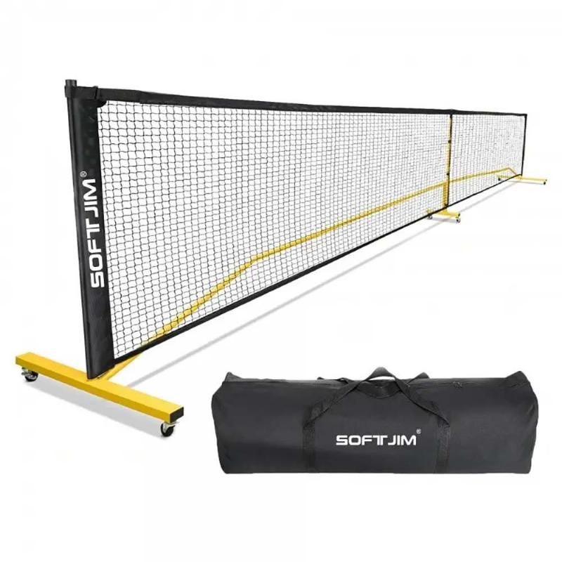 Red Pickleball SoftJim Con Ruedas
