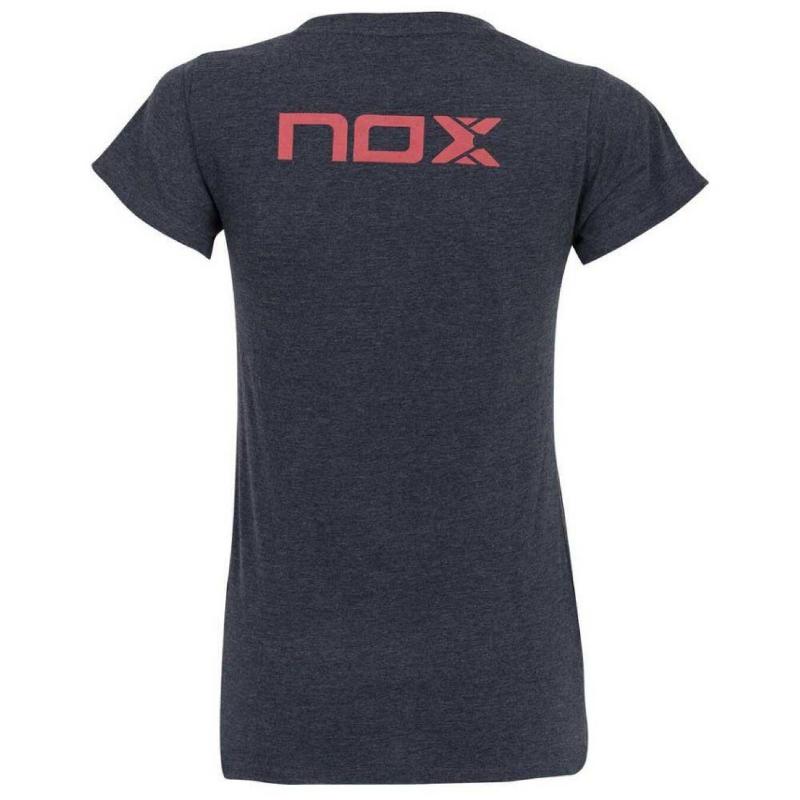 Camiseta Nox Basic Azul Marino Mujer