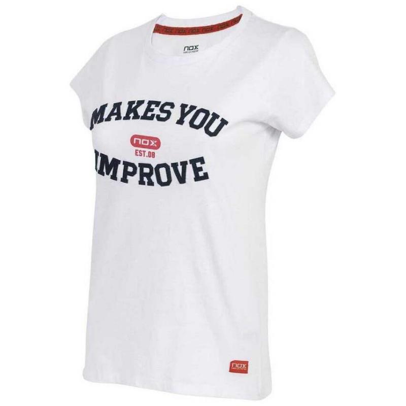 Camiseta Nox Basic Blanco Mujer