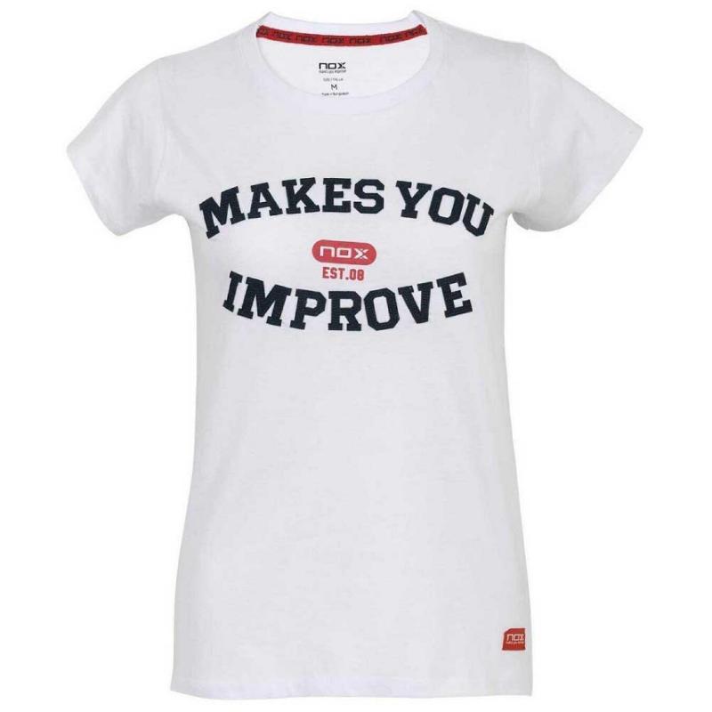 Camiseta Nox Basic Blanco Mujer