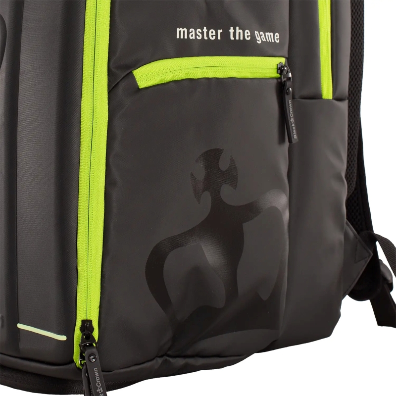 Mochila Black Crown Magic Negro Amarillo