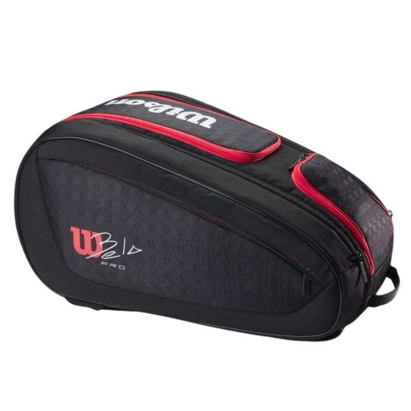 Paletero Wilson Bela V3 Negro Rojo