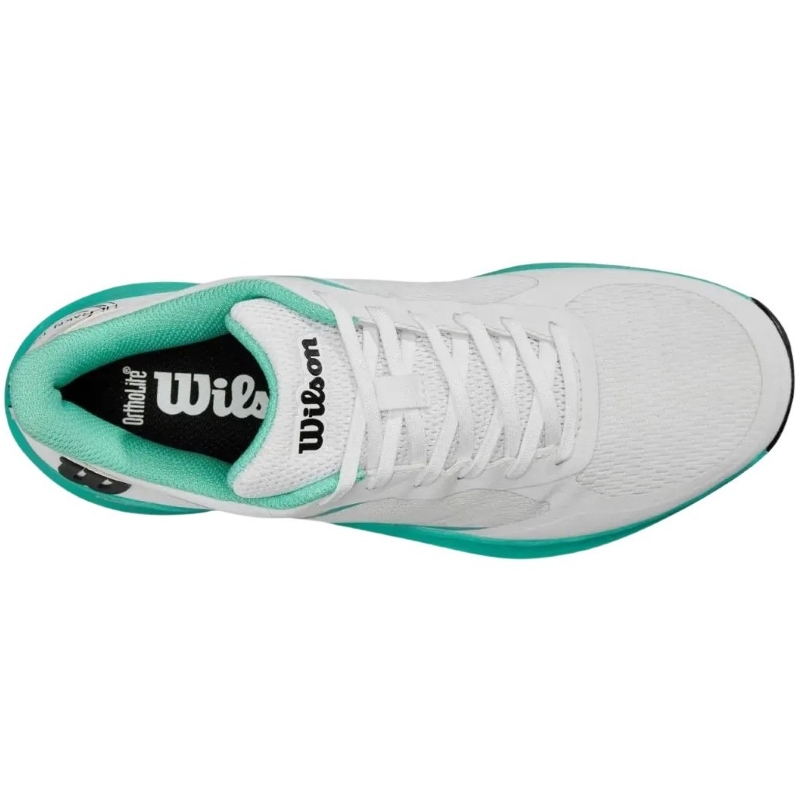 Zapatillas Wilson Hurakn Lite Blanco Turquesa Negro Mujer