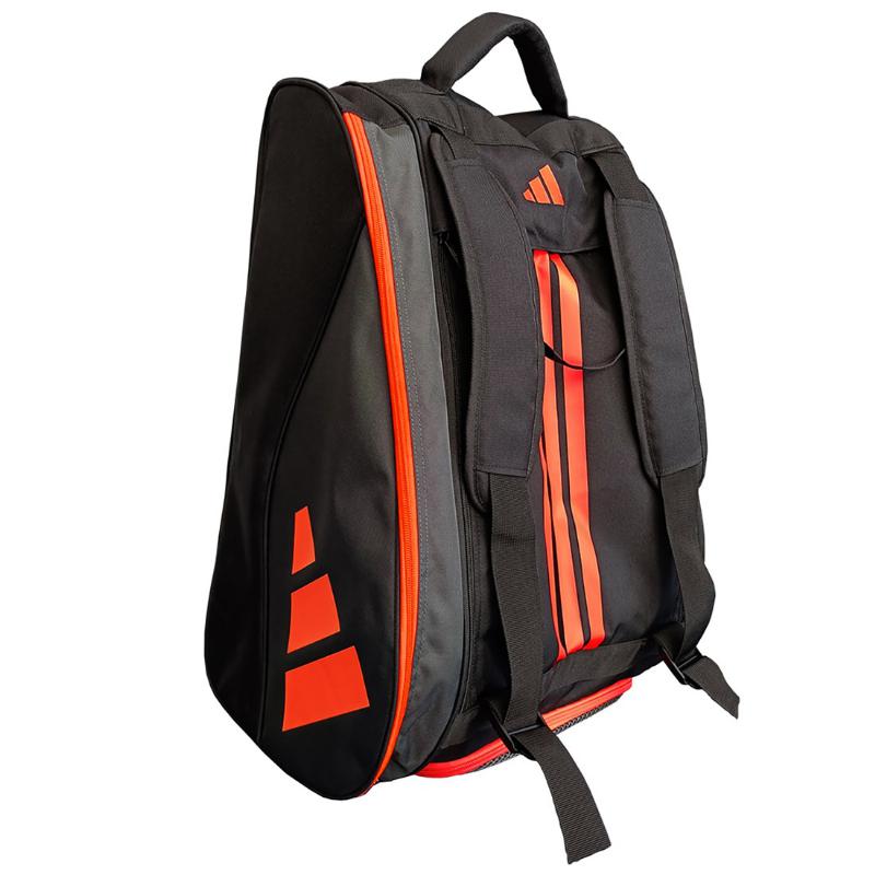Paletero Adidas Tour Lite Negro Naranja