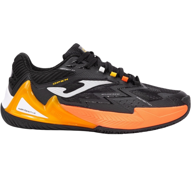 Zapatillas Joma Open 2501 Negro Naranja