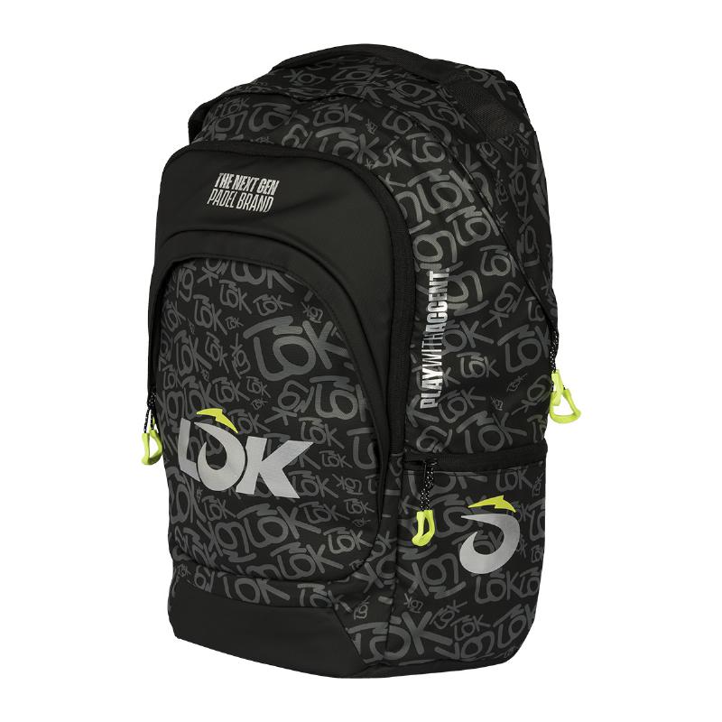 Mochila Lok Maxx 2 Negro Verde