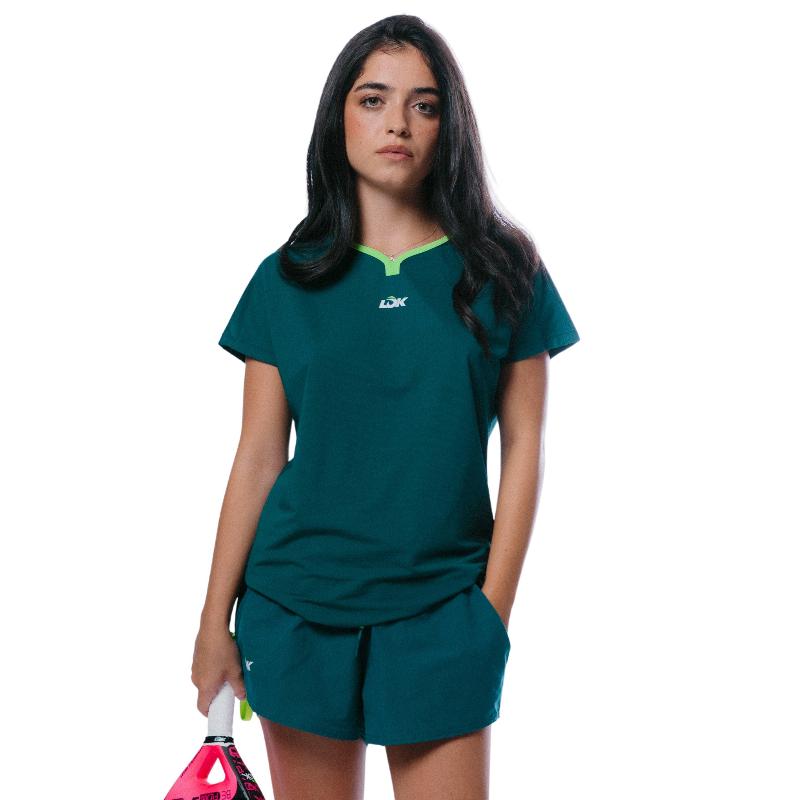 Camiseta Lok Ober Verde Mujer