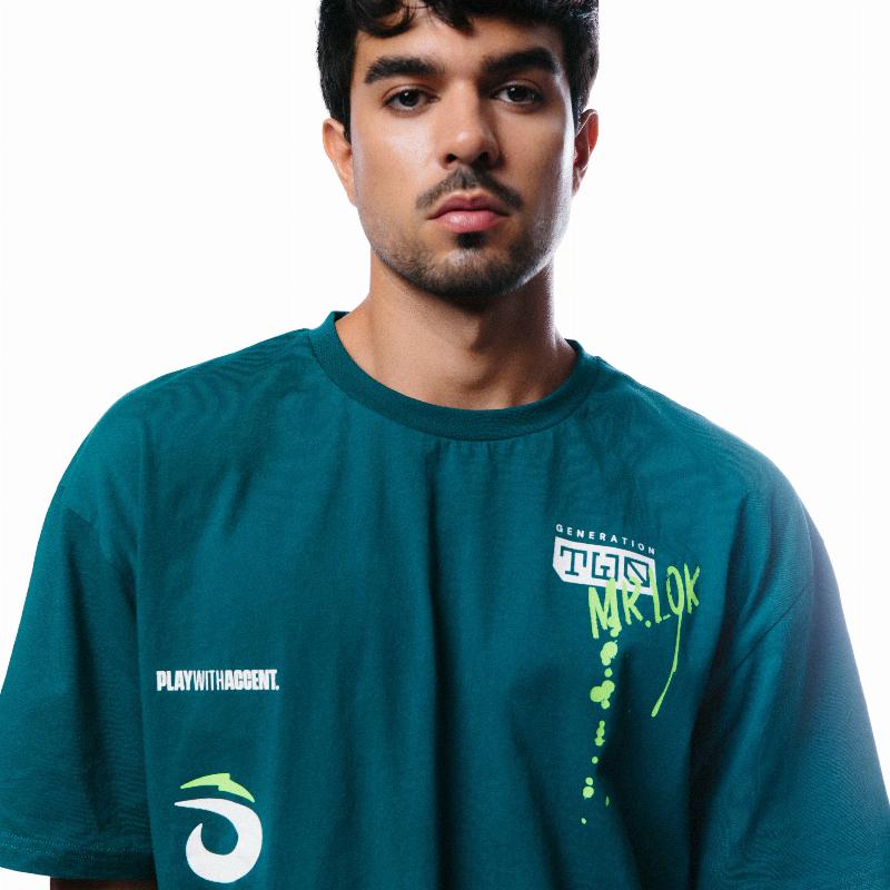 Camiseta Lok Ullu Verde