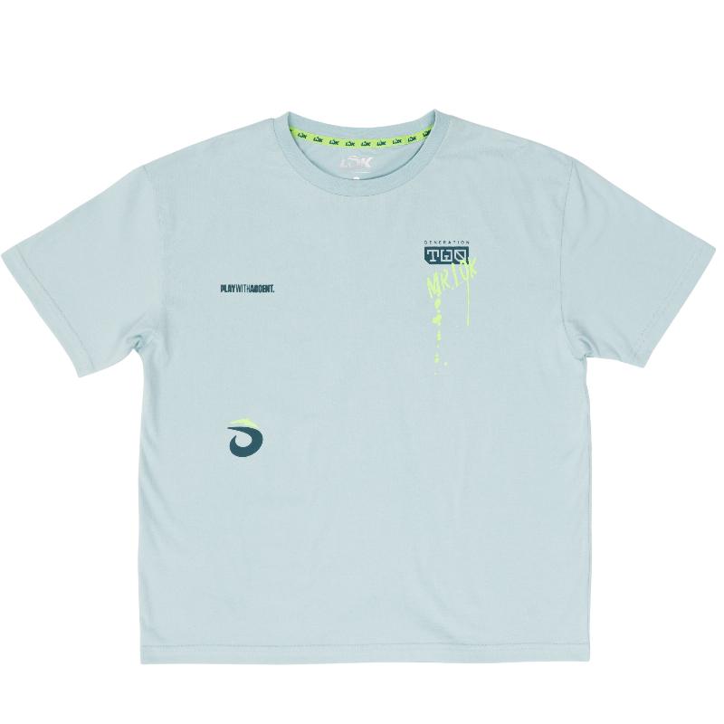 Camiseta Lok Ashur Menta Mujer