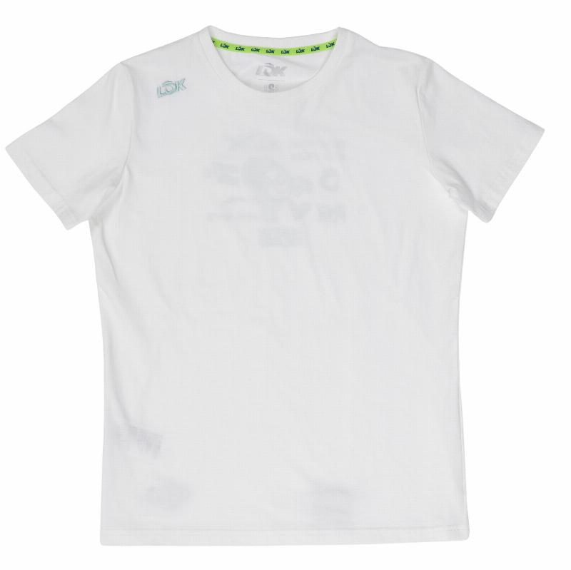 Camiseta Lok Liner Blanco Mujer