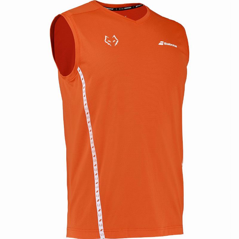 Camiseta Babolat Juan Lebron Naranja