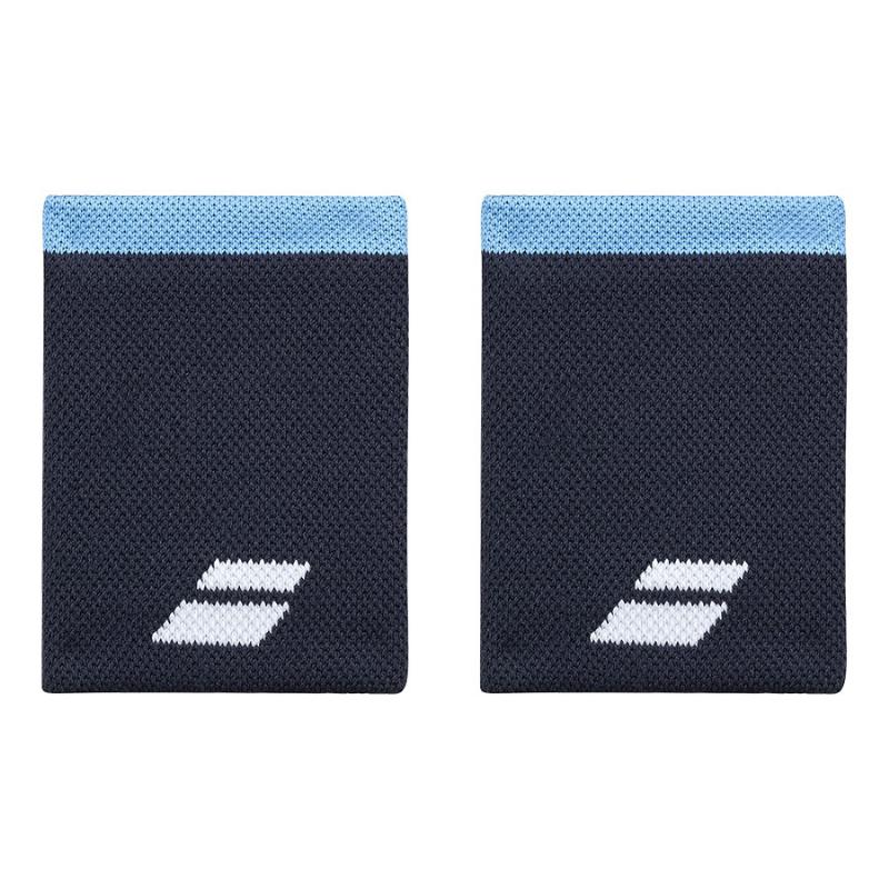 MuÃ±equeras Babolat Logo Jumbo Azul 2 Unidades