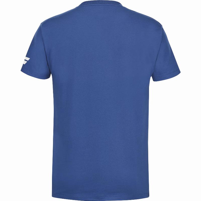 Camiseta Babolat Exercise Azul Junior